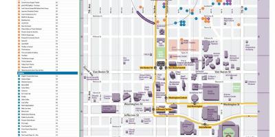 Phoenix Val metro mapa